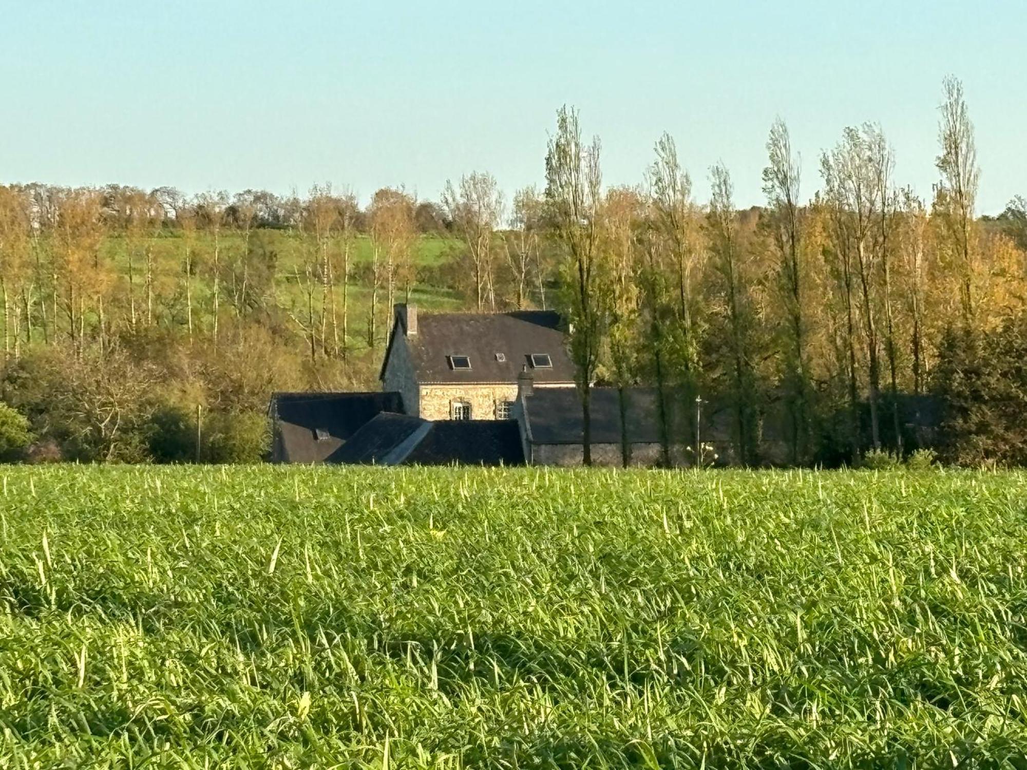 Jolie Maison De Campagne A 2Km De La Mer Plomodiern Exteriör bild